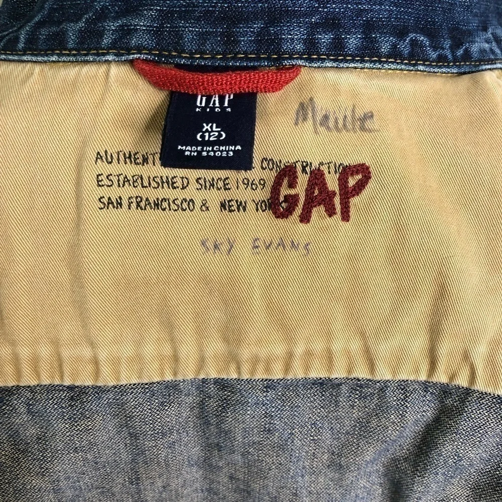 Gap Y2K Kids Jean Jacket